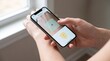© khalid - Hand Using AI Dermatology App to Scan Skin Mole on Smartphone