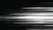 © MR JOKER - Abstract black and white horizontal speed lines glitch noise texture background with light streak
