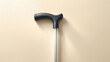 © nordantin - Clear commercial arrangement of a plain adjustable walking cane with an ergonomic non-slip handle, reduced to an adaptable high-clarity campaign composition for mobility, aging and independent living