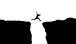 © 원미 김 - cliff jump silhouette