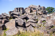 © Dan - Heap of Stone Blocks Awaiting Reconstruction at Preah Vihear