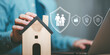 © Images for you - Insurance agent explains home insurance ,family protection property coverage, financial security, risk management, homeowner policy, asset protection, liability coverage, residential safety planning.