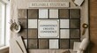 © Jamal - Arrangement of Ceramic Tiles Forming a Pattern with Inspirational Text