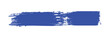 © BxR Vay - Blue Brush Stroke single set, Dynamic Paint Swipe & Grunge Texture  white Background. vector illustration