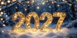 © Sajeduil - Happy New Year 2027 Diverse team of young professionals collaborating on a creative project around a sunlit modern office desk