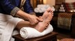 © Krit69 - Professional therapist giving a traditional Thai foot reflexology massage