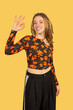 © EDUARDOIVAN - Woman with dreadlocks making ok sign