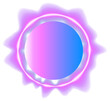 © ssstocker - Neon waveform round impulse motion with radial glow