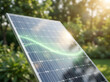 © Indro - Solar Panel Generating Clean Energy Outdoor Green Nature Sunny Day Concept