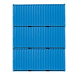 © somkanokwan - cargo container front side