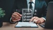 © picbox - Document controller verifies multi-format digital documents through document validation, file management, workflow automation, electronic records, quality control, compliance, secure processing