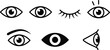 © ToriqulIslam - Human Eye Icon Set Vision and Eyelash Vector Illustrations