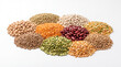 © ENDRY - Variety of Dried Beans Lentils.