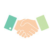 © MOSTMAKSUDA - Handshake between two people in business agreement