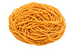 © Benjaminpx - Uyghur sangza, intricate bundle of thin twisted fried wheat strands Isolated on White Background