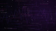 © Vectorly Design - Programming code, abstract neural network code and data visualization on dark background
