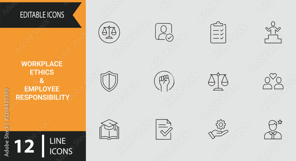 Professional Workplace Ethics And Employee Responsibility Code Of ...