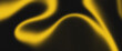 © Sk - Abstract yellow wavy lines on black gradient background. Glowing golden liquid ribbons flowing in smooth curves with soft blur. Dark modern backdrop for banner, website and technology design.
