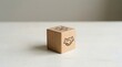 © Israrsharmin - Wooden block with handshake icon symbol