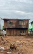 © bebuntoon - Old wooden house, dilapidated