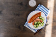 © Cavan - Lunch with sausages and beer