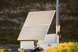 © Metadancer - Solar panels mounted on trailer base capturing sunlight outdoors
