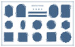 © kornkun - snowflake invitation card, winter frame, christmas decoration