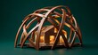© Eva - Artistic wooden house model for National Roof Over Your Head Day