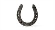 © HabiburRahman - Old metal horseshoe with rusted texture and nails isolated on white background