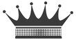 © vectortatu - Black royalty symbol. Aristocracy sign. Coronation icon