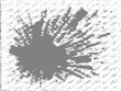 © Mohammad - Gray Halftone Dust Burst Explosion Speckled Grunge Splatter Radial Spray Energy Texture Abstract Graphic
