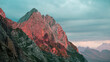 © Andy - Abendrot vom Rotsteinpass mit Blick nach Südwesten