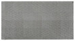 © Nataliia - Dense grey rectangular textured grid mat with uniform pattern