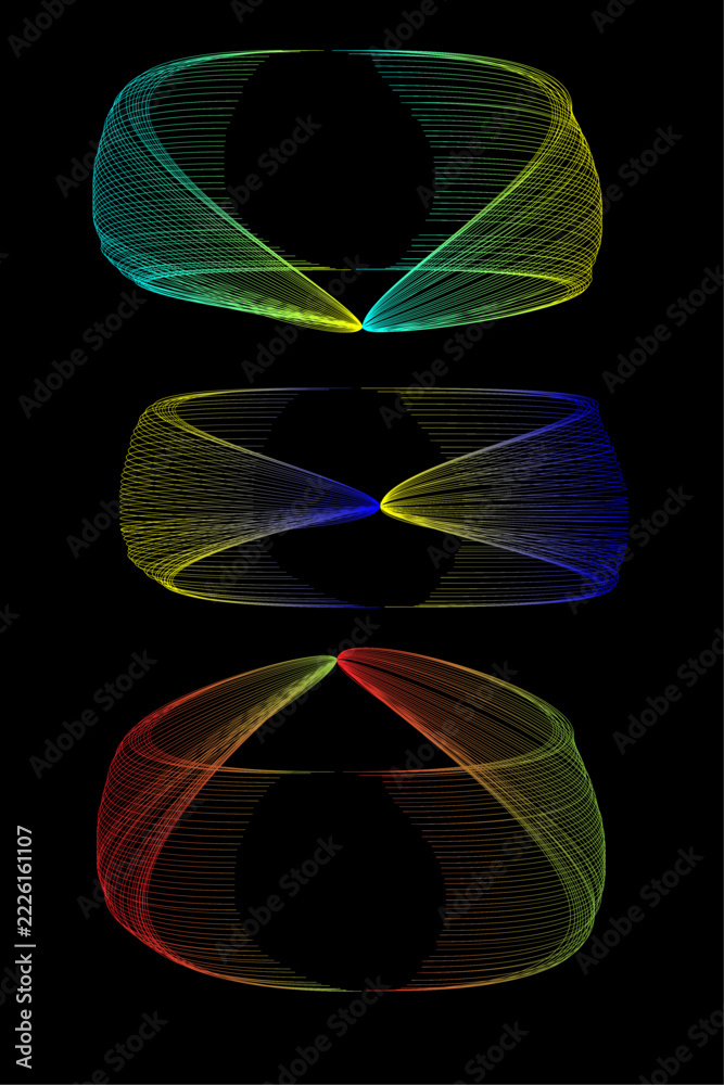 Pfad Design Stock-Vektorgrafik „EPS vector file interface preview displaying adobe ...