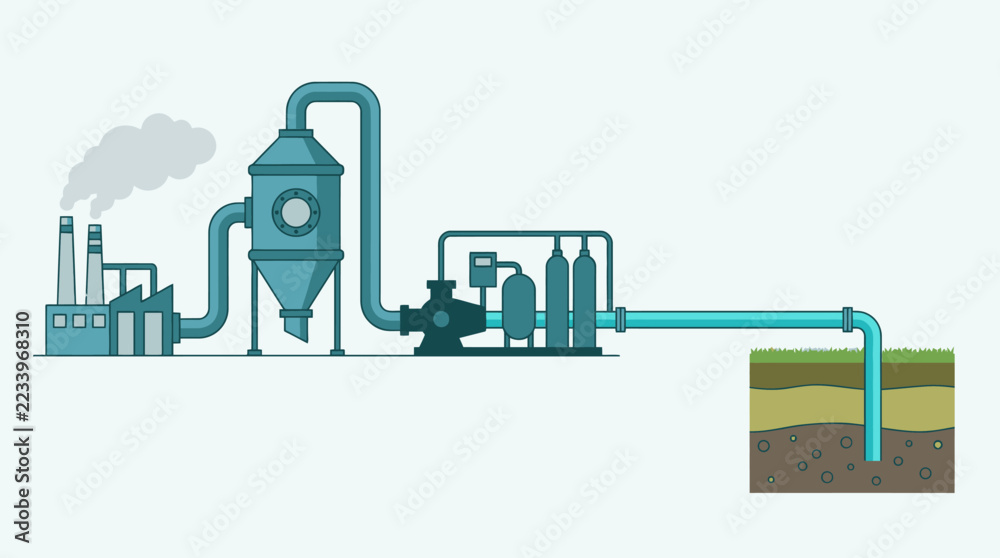 Industrial water treatment and purification system with factory and ...