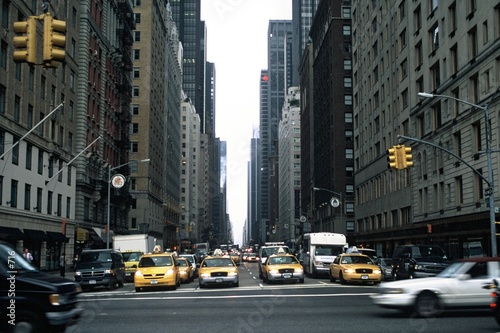 Fototapeta Naklejka Na Ścianę i Meble -  New York Traffic