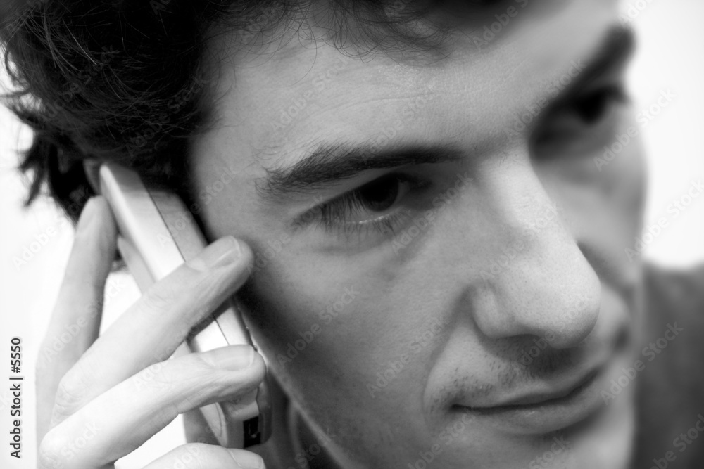 Obraz na plátně au téléphone