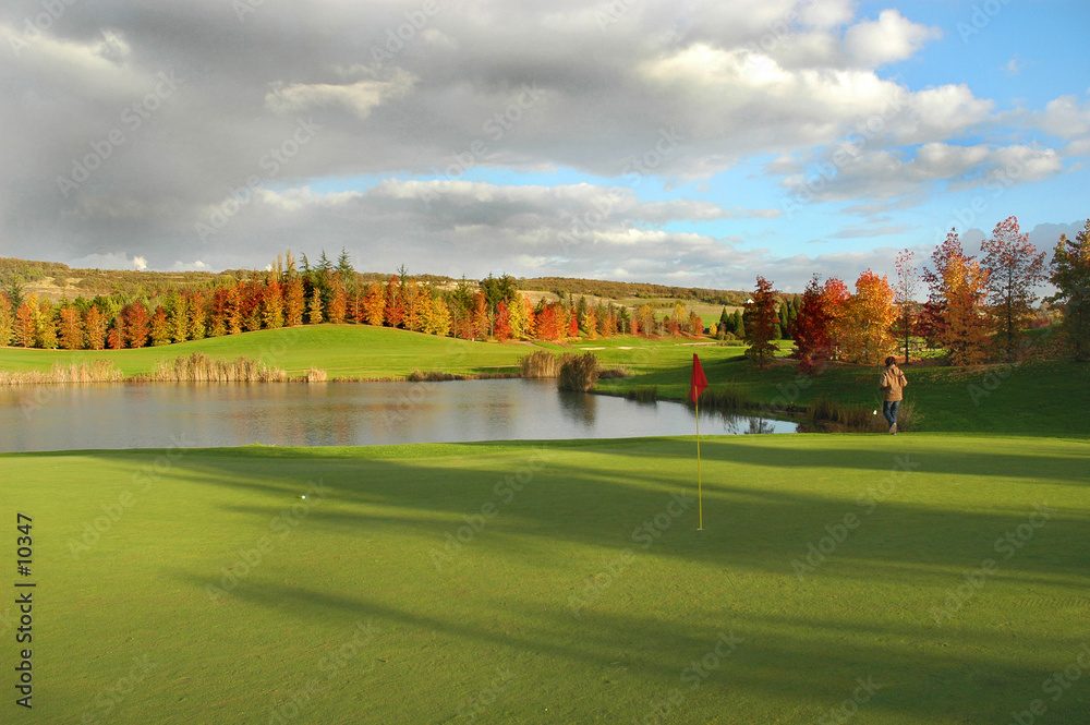 golf en automne golf en automne