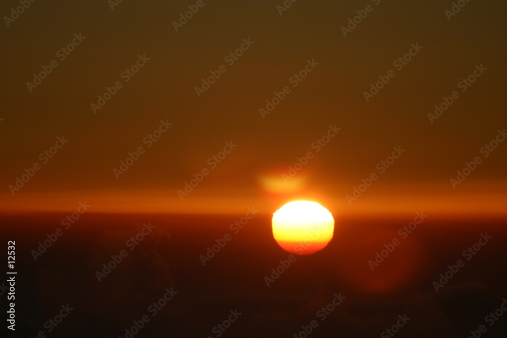 levé de soleil sur le mont sinai