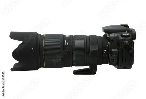 digital slr with telephoto