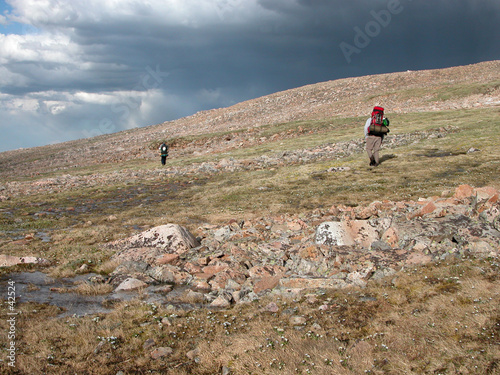 backpacking - montana photo