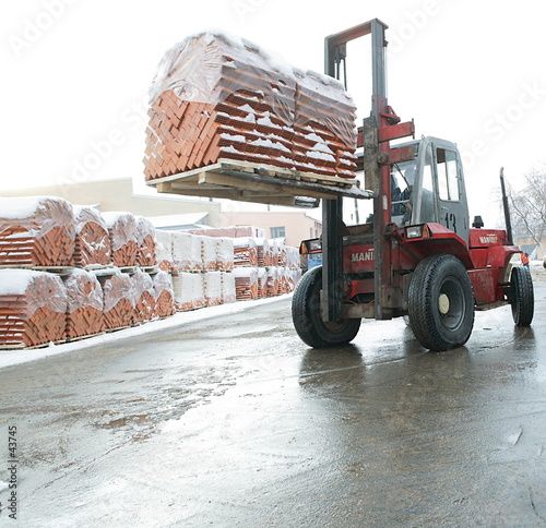 manufacture of a brick