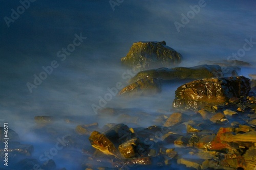 sea coast, stones