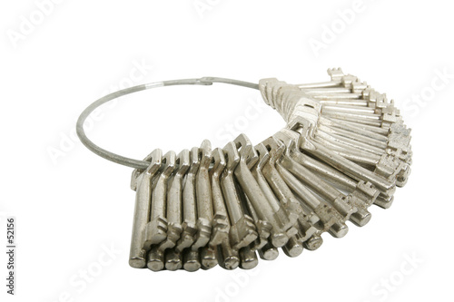 keys (with clipping path)