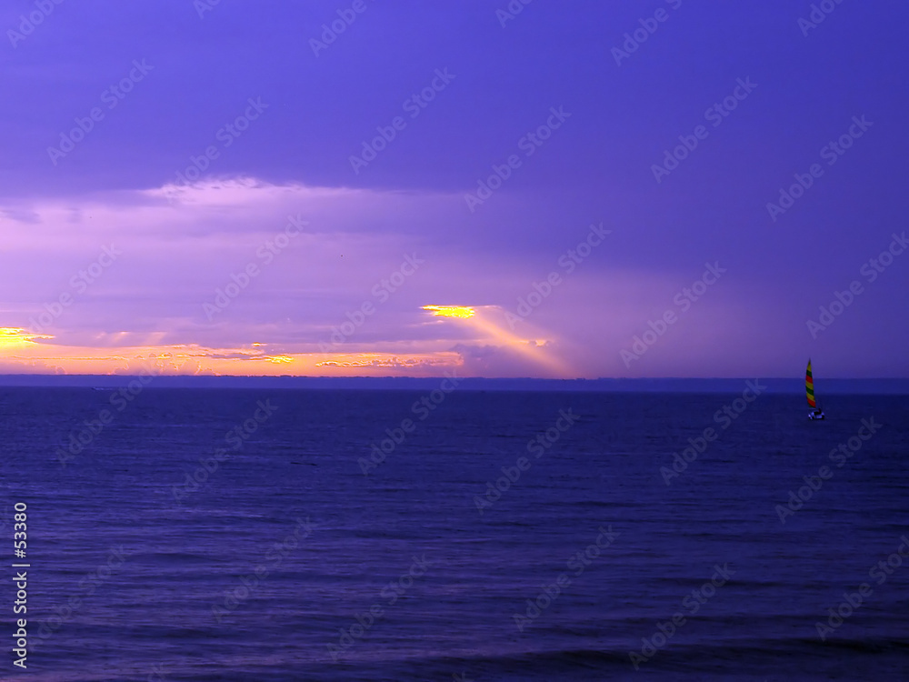 Fototapeta premium evening light
