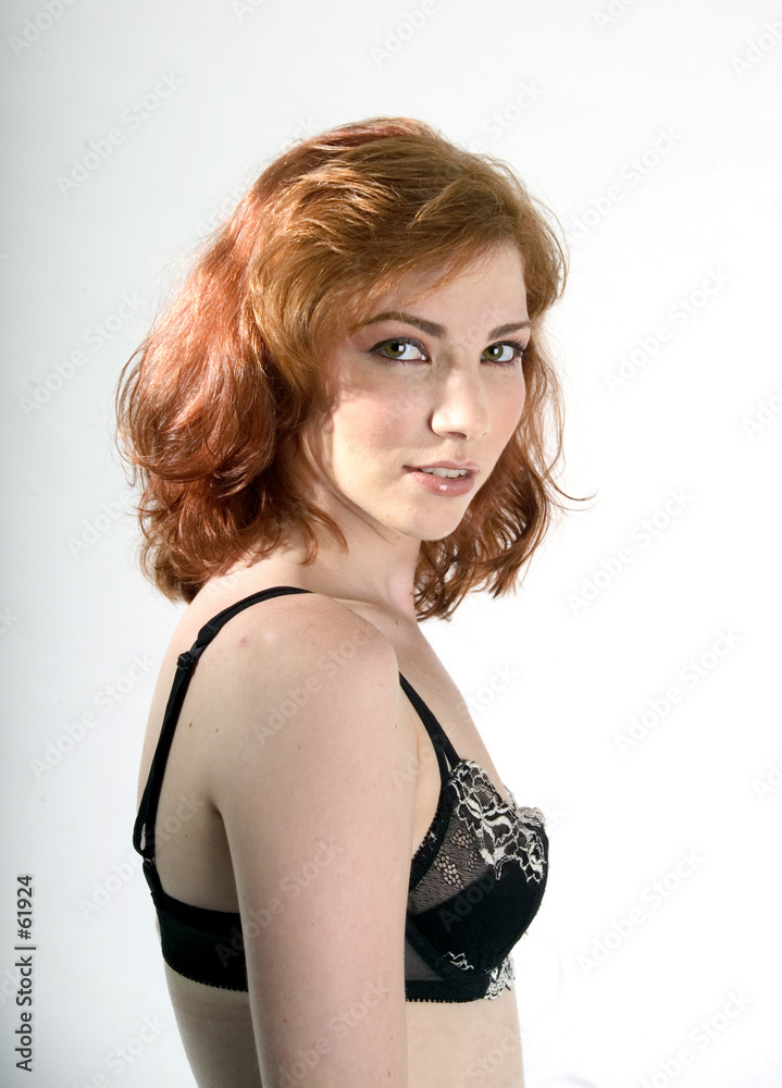 Fototapeta premium pretty redhead