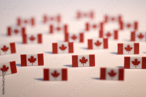canada flags