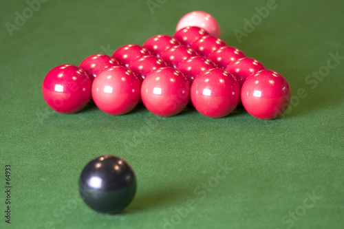 snooker balls