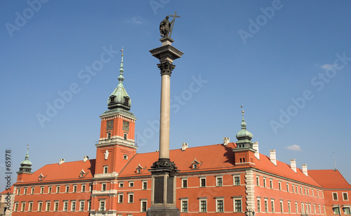 royal castle and king zygmunt's column