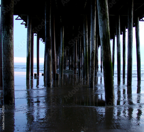 under the boardwalk